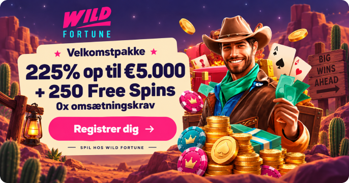 Wild Fortune casino velkomstbonus